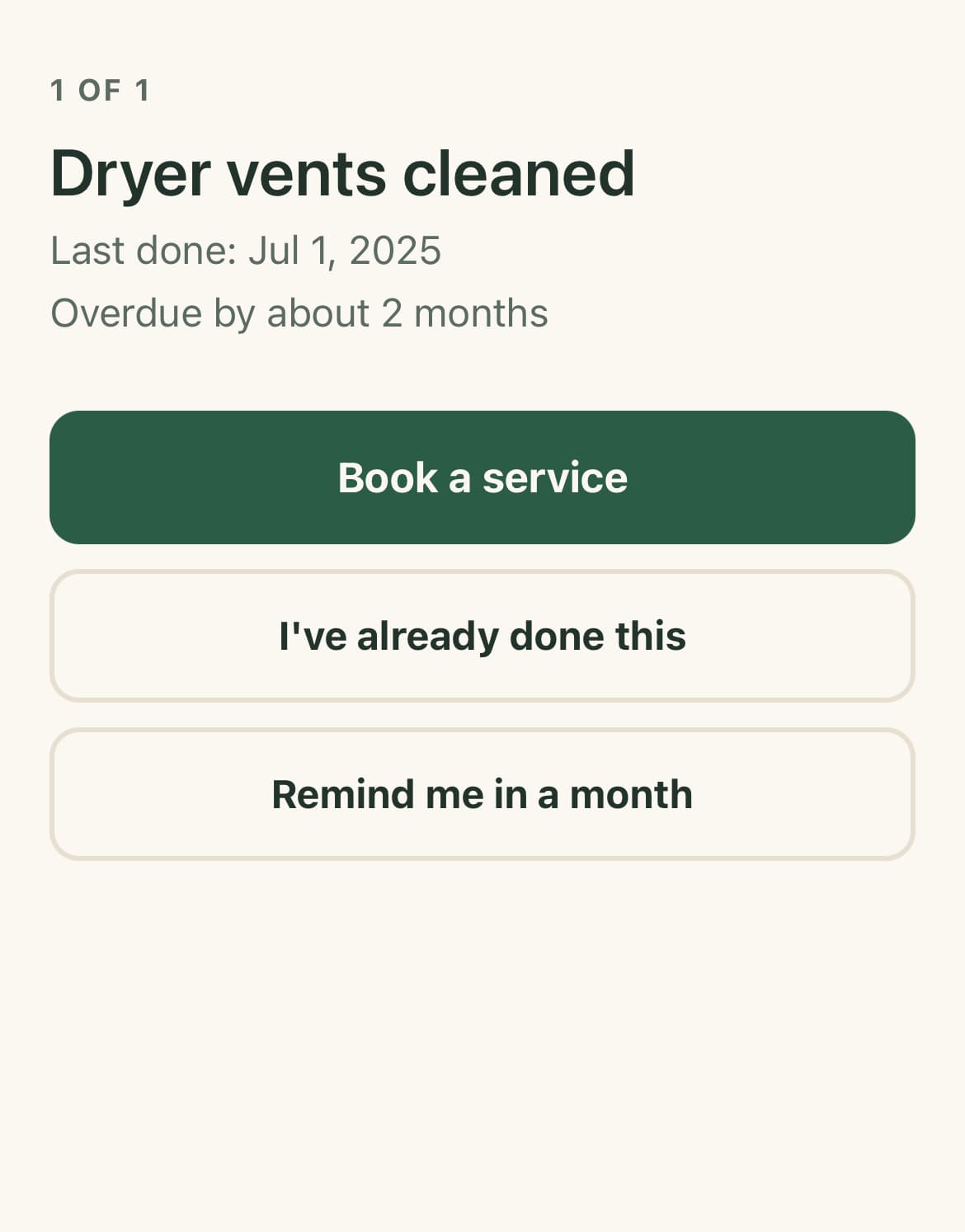 Book a vendor in one tap