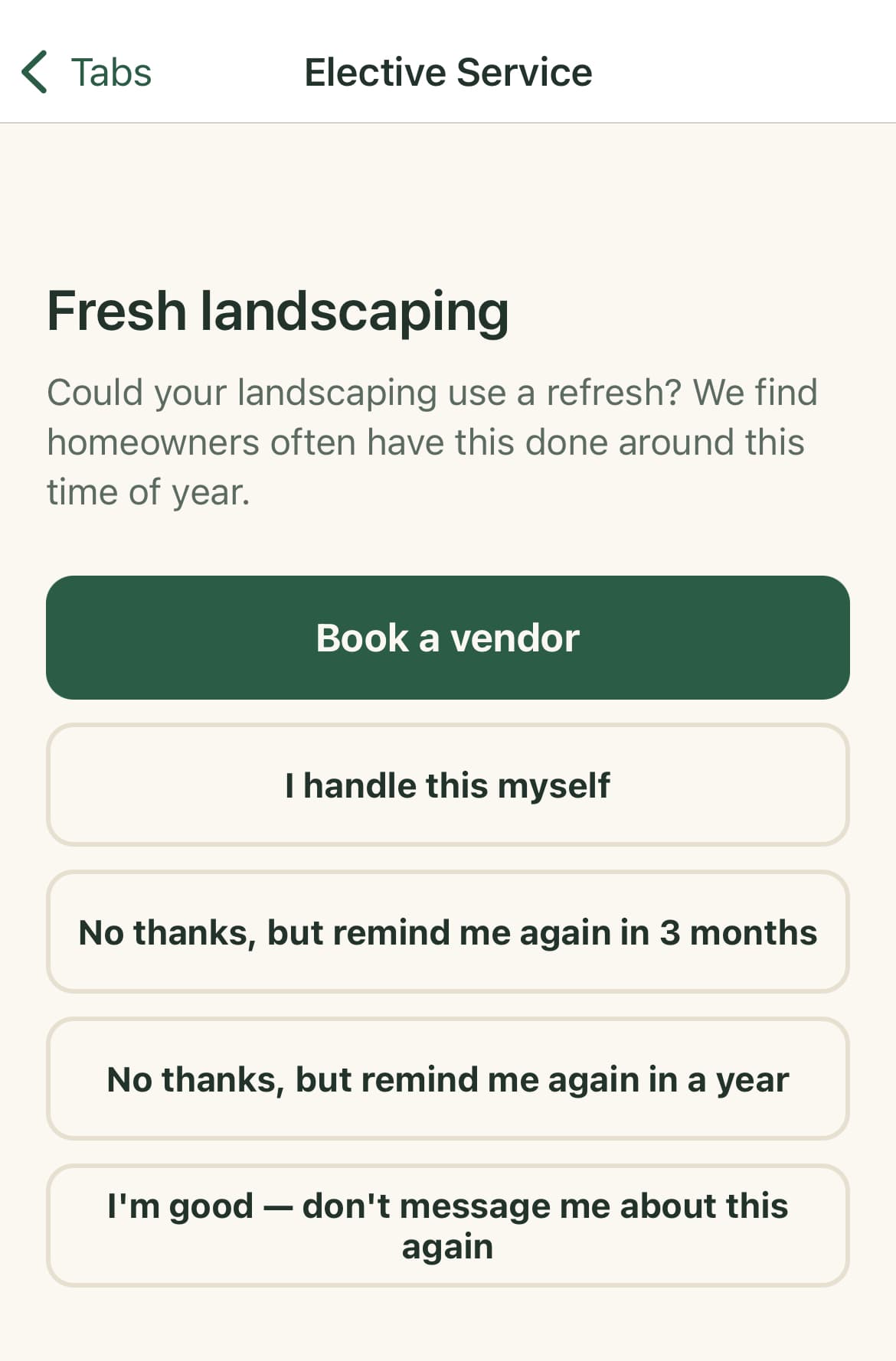 Helpful suggestions, not just repairs
