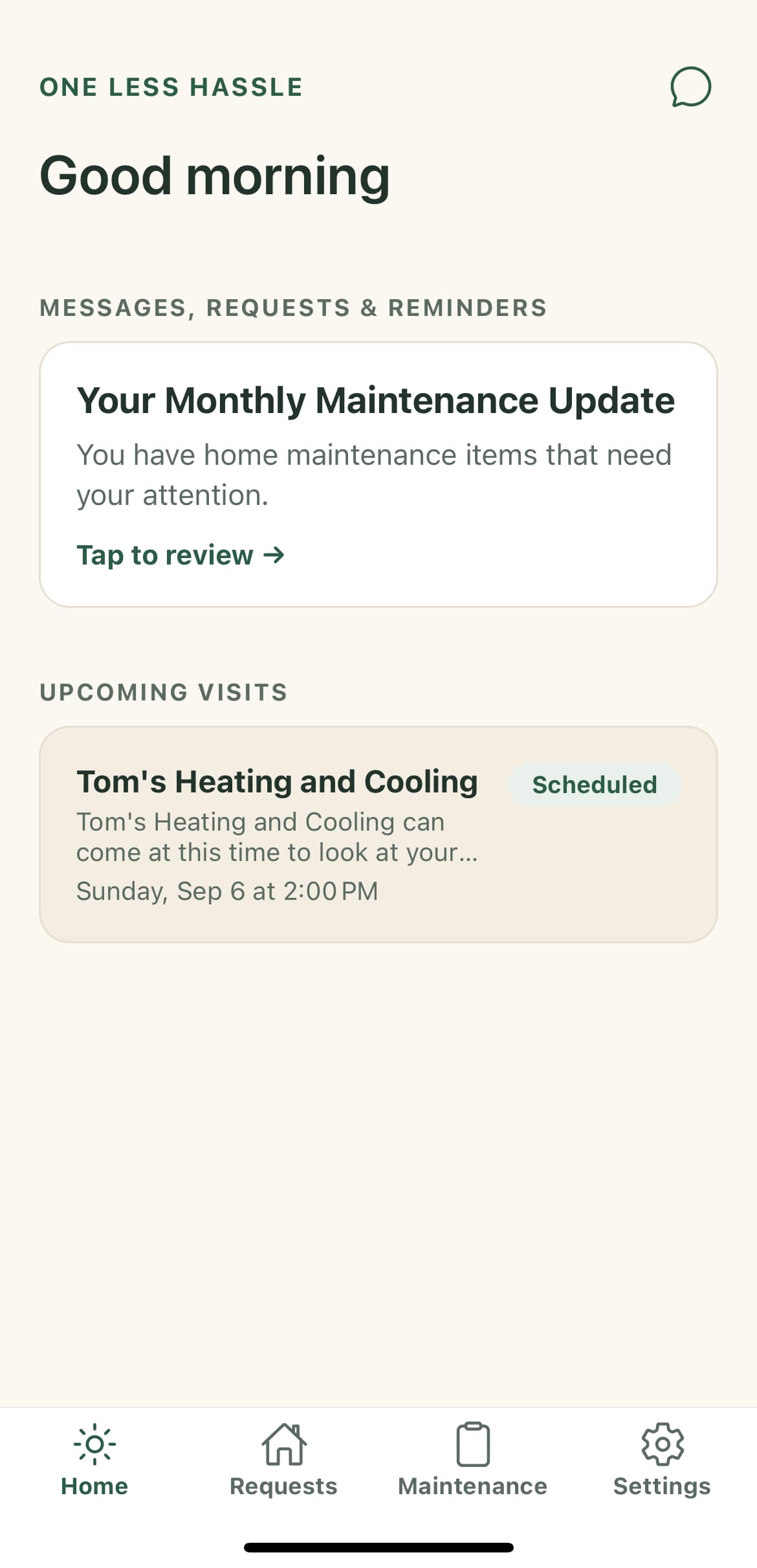 A monthly update, right on time